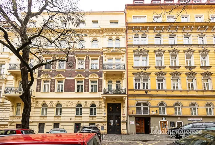 Pronájem bytu 2+kk, Praha - Vinohrady, Nitranská, 53 m2