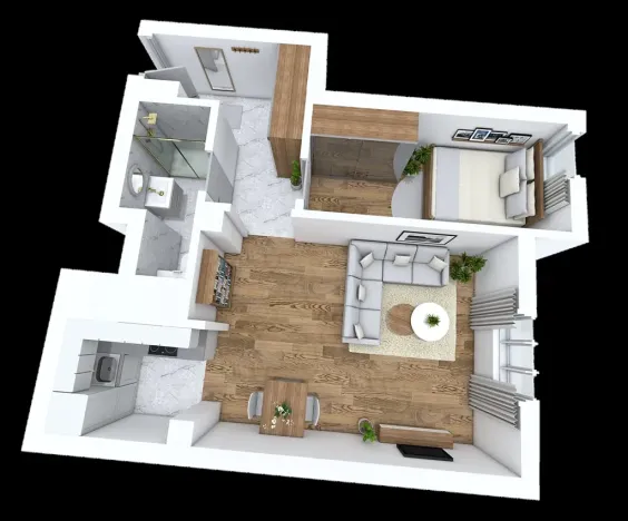 Prodej bytu 2+kk, Praha - Holešovice, Ortenovo náměstí, 50 m2