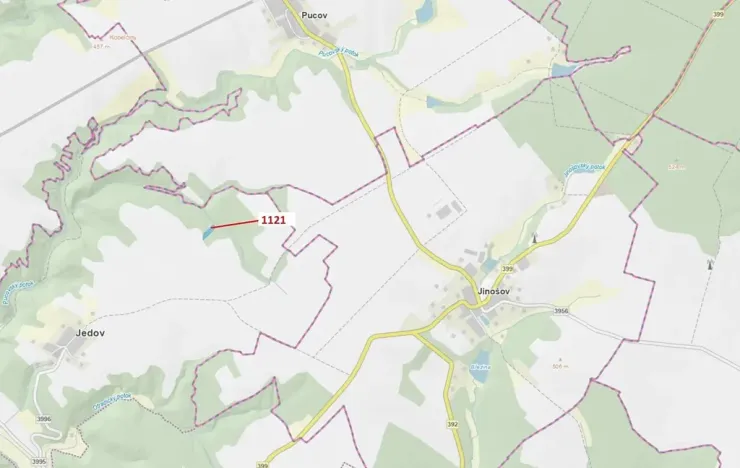 Dražba lesa, Náměšť nad Oslavou, 2998 m2