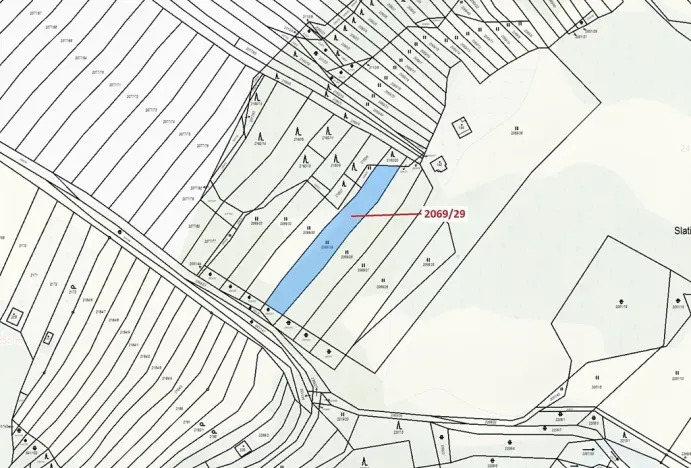 Dražba lesa, Ivančice, 1130 m2