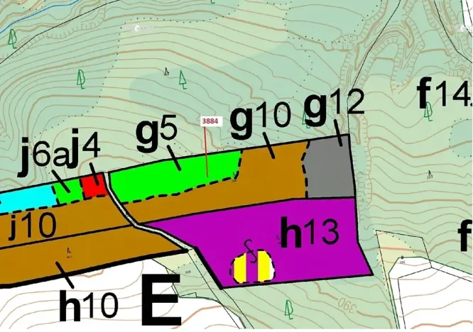 Dražba lesa, Kryry, 7695 m2