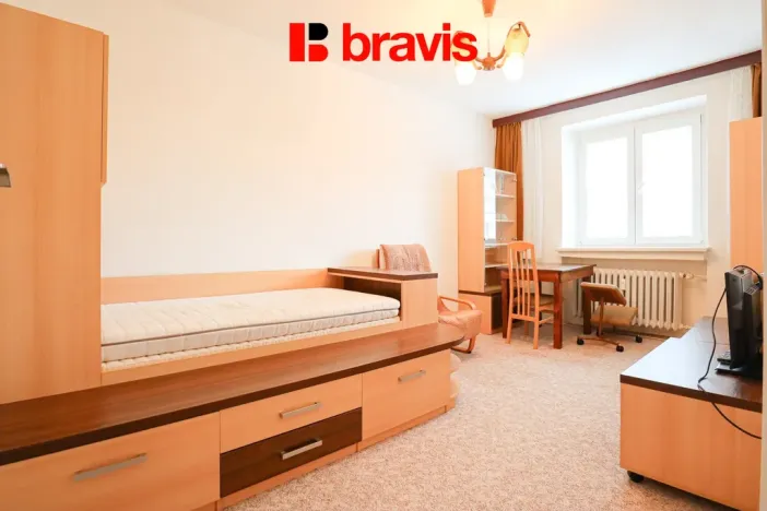 Pronájem bytu 1+1, Brno - Veveří, Mášova, 35 m2