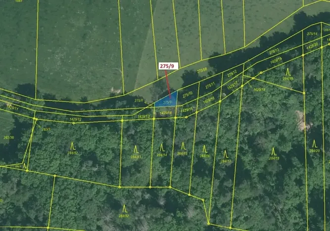 Dražba pole, Milavče, 72 m2