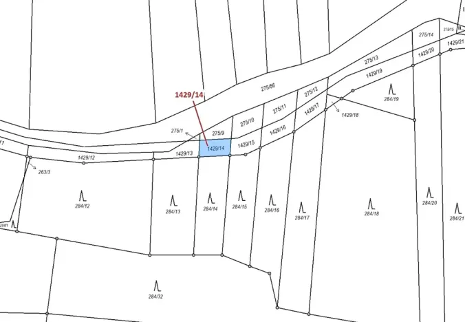 Dražba pozemku, Milavče, 80 m2