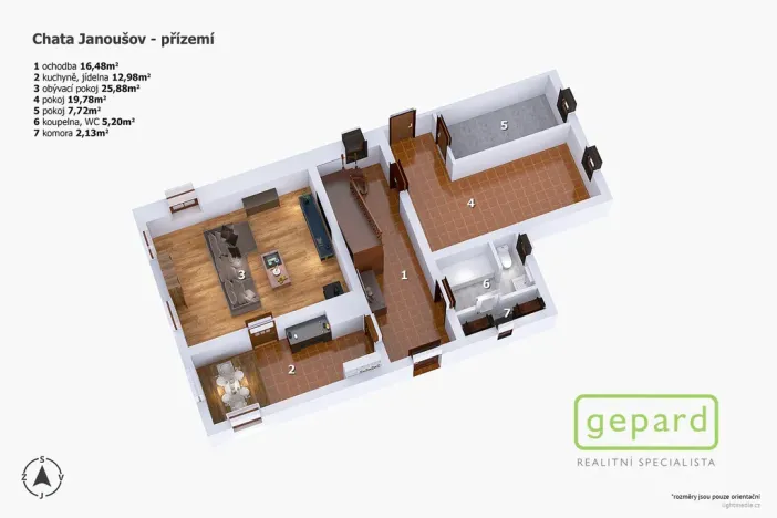 Prodej rodinného domu, Cotkytle - Janoušov, 146 m2