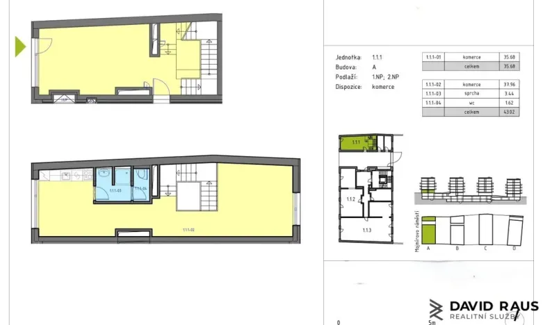 Prodej obchodního prostoru, Brno - Královo Pole, Mojmírovo náměstí, 78 m2