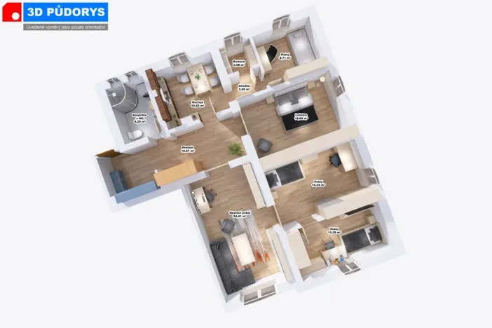 Prodej bytu 5+1, Liberec, Horská, 120 m2