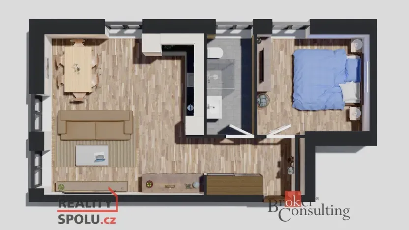 Prodej bytu 2+kk, Ostrava - Michálkovice, Československé armády, 47 m2