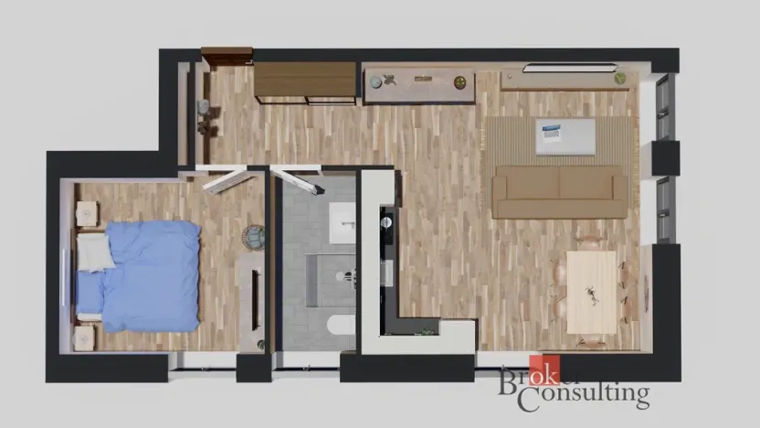 Prodej bytu 2+kk, Ostrava - Michálkovice, Československé armády, 47 m2