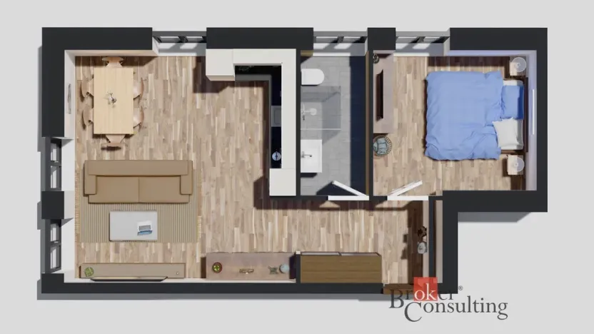 Prodej bytu 2+kk, Ostrava - Michálkovice, Československé armády, 47 m2