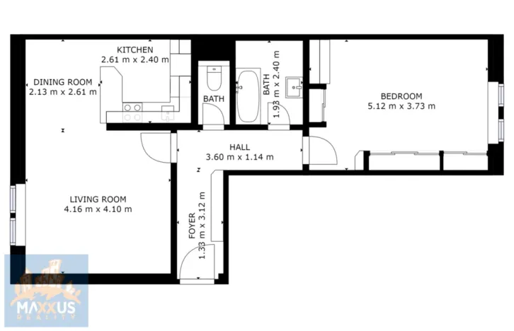 Pronájem bytu 2+kk, Praha - Horní Měcholupy, Boloňská, 64 m2