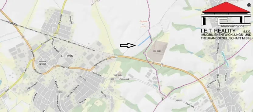 Dražba pole, Hlučín, 4961 m2