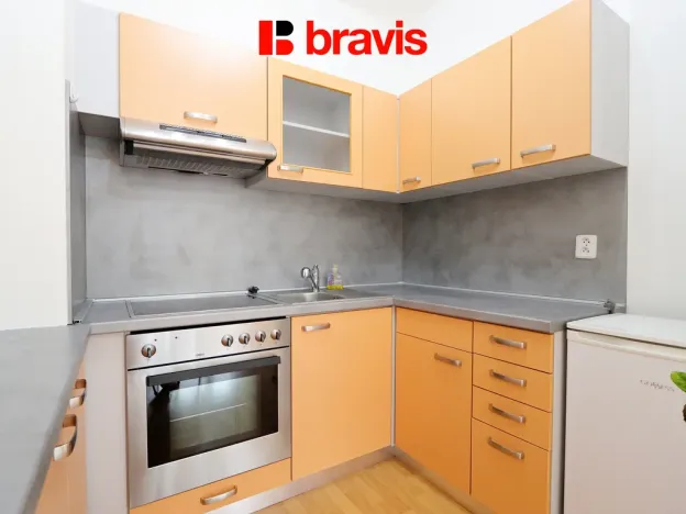 Pronájem bytu 1+kk, Brno, Ke Statku, 38 m2
