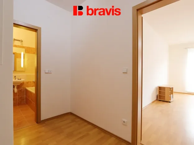 Pronájem bytu 1+kk, Brno, Ke Statku, 38 m2