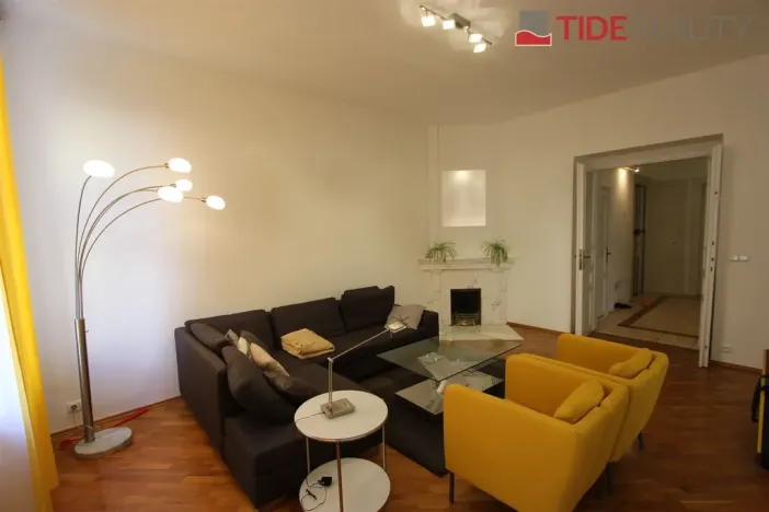 Pronájem bytu 3+1, Praha - Vinohrady, Krkonošská, 120 m2