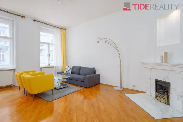 Pronájem bytu 3+1, Praha - Vinohrady, Krkonošská, 120 m2
