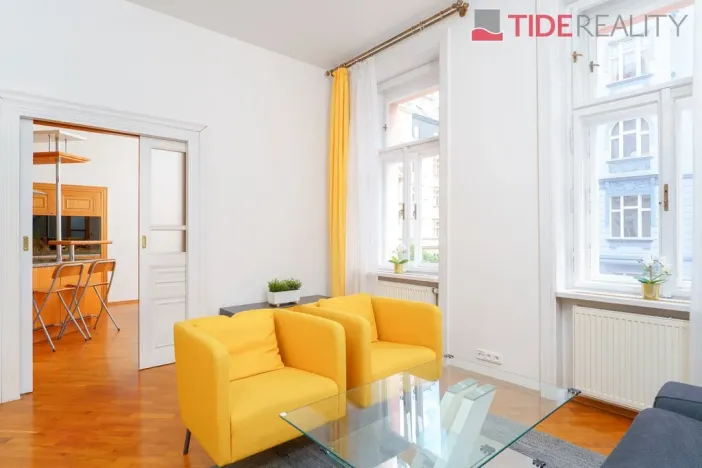 Pronájem bytu 3+1, Praha - Vinohrady, Krkonošská, 120 m2