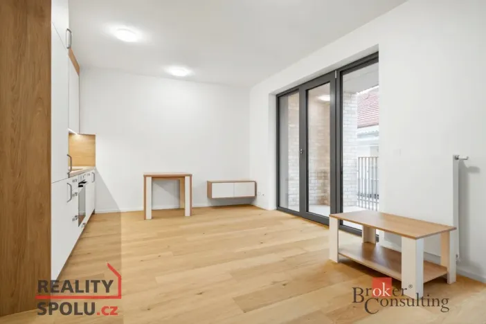 Pronájem bytu 1+kk, Brno - Zábrdovice, Bratislavská, 44 m2