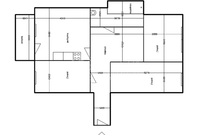Prodej bytu 4+kk, Praha - Chodov, Valentova, 69 m2