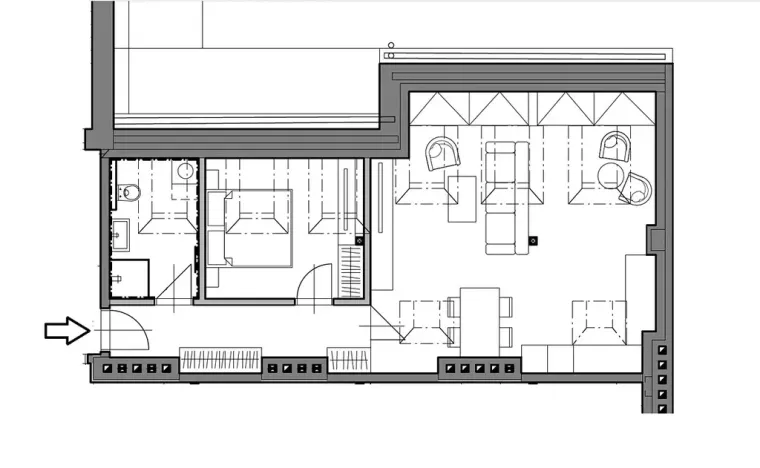 Pronájem bytu 2+kk, Praha - Nové Město, Václavské náměstí, 63 m2