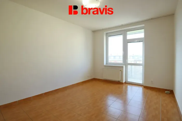 Pronájem bytu 2+kk, Brno, Hrázka, 46 m2