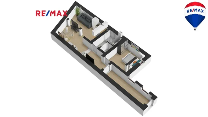 Prodej bytu 2+1, Česká Lípa, Škroupovo náměstí, 75 m2