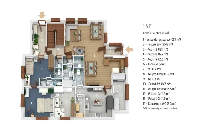 Prodej rodinného domu, Strážné, 450 m2