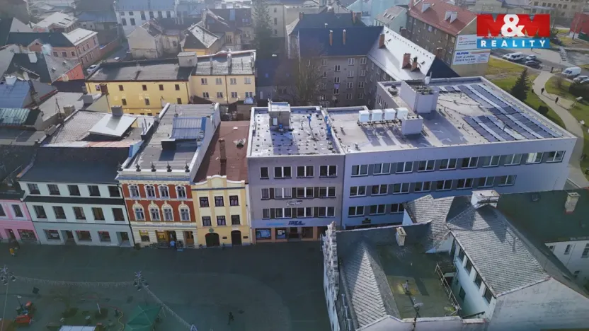 Prodej kanceláře, Bruntál, nám. Míru, 720 m2