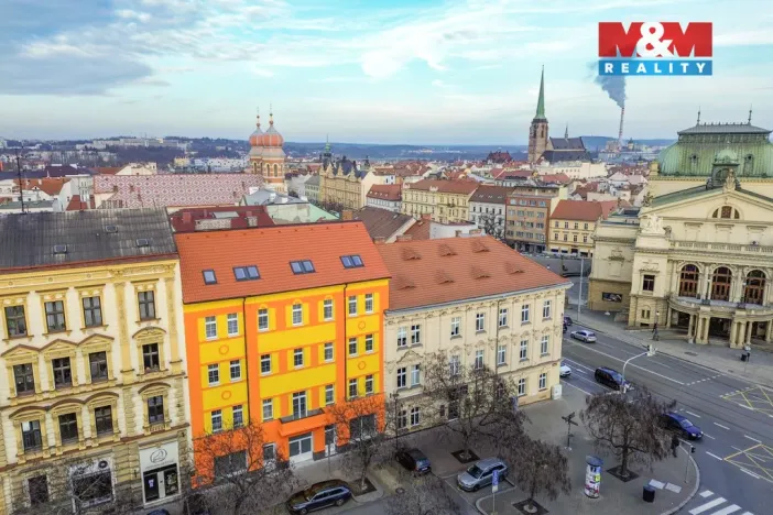 Pronájem bytu 2+kk, Plzeň - Jižní Předměstí, Husova, 43 m2