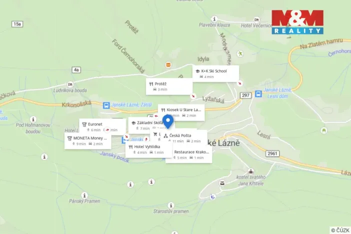 Prodej bytu 1+1, Janské Lázně, Na Sluneční Stráni, 38 m2