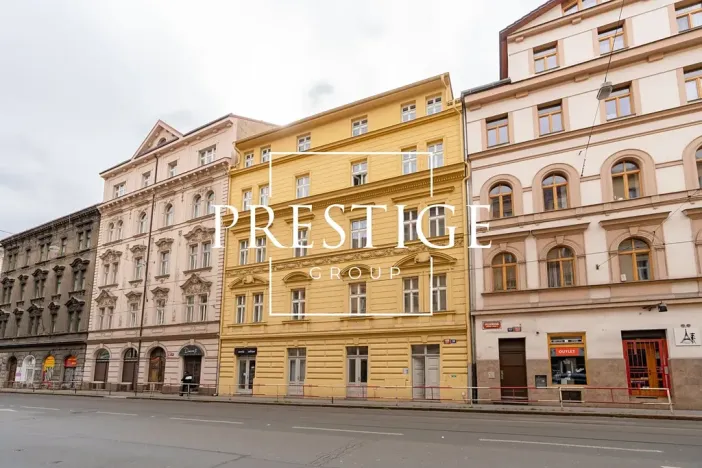 Pronájem bytu 2+kk, Praha - Smíchov, Plzeňská, 36 m2