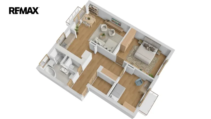 Prodej bytu 3+1, Vysoká nad Labem, 83 m2