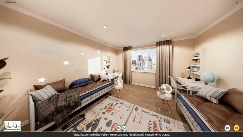 Prodej bytu 3+1, Kladno - Kročehlavy, Vrchlického, 78 m2