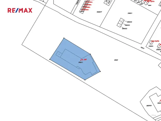 Prodej rodinného domu, Doksy, Pod Borným, 1700 m2