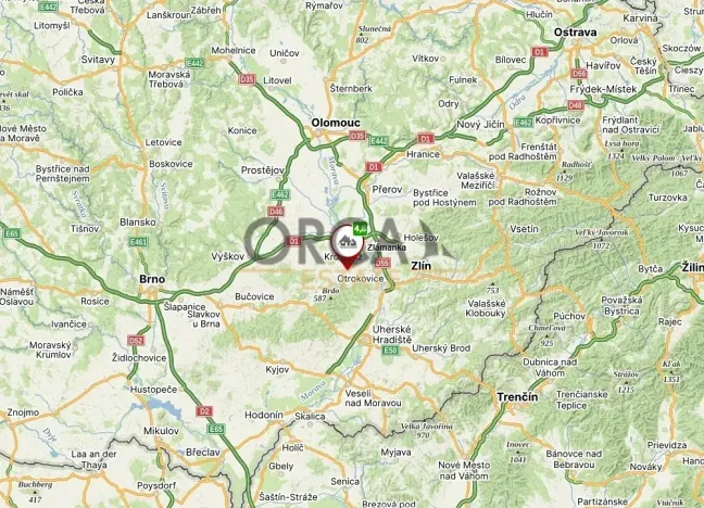 Prodej podílu pozemku, Kroměříž, 311 m2