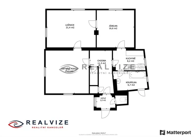 Prodej rodinného domu, Homole, Boršovská, 93 m2