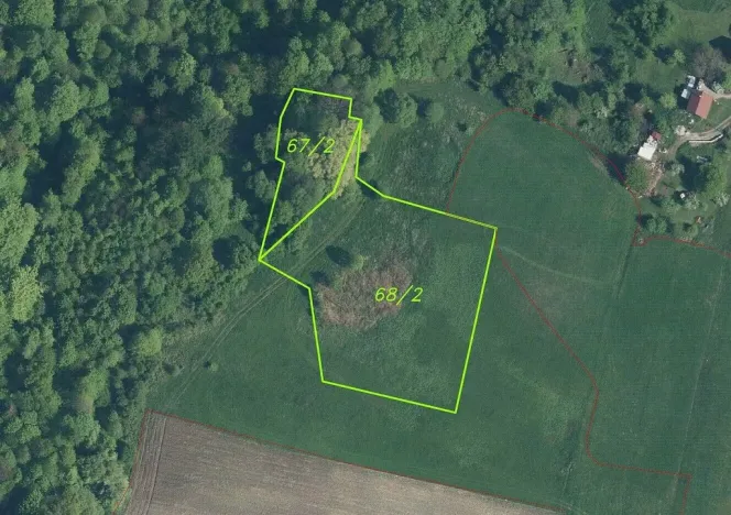 Prodej pozemku, Chotěbuz, 6967 m2