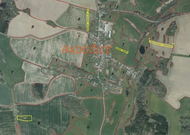 Prodej pole, Mladý Smolivec - Radošice, 15075 m2