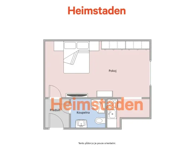 Pronájem bytu 1+kk, Havířov - Město, Národní třída, 30 m2