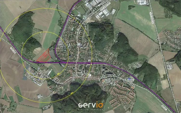 Prodej komerčního pozemku, Kuřim, 40646 m2