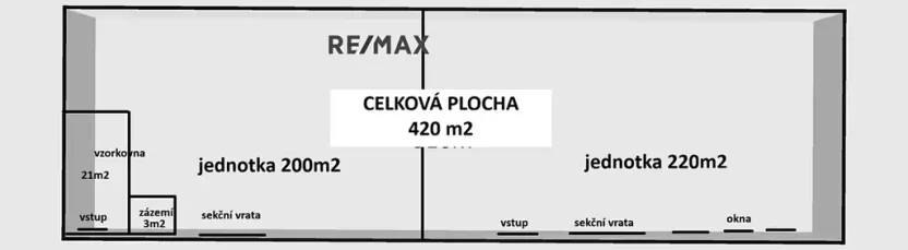 Pronájem výrobních prostor, Frýdek-Místek, Třebízského, 220 m2