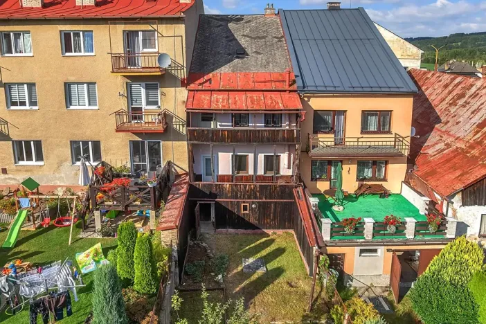 Prodej rodinného domu, Štíty, nám. Míru, 170 m2