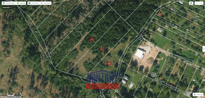 Prodej lesa, Jevíčko, 70821 m2