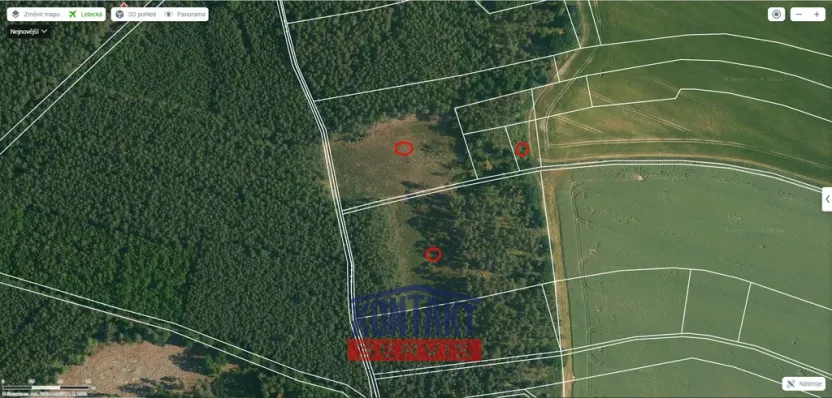 Prodej lesa, Bítouchov, 100105 m2