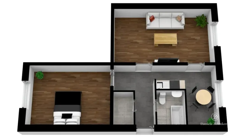 Pronájem bytu 2+1, Strakonice - Strakonice II, Dukelská, 63 m2