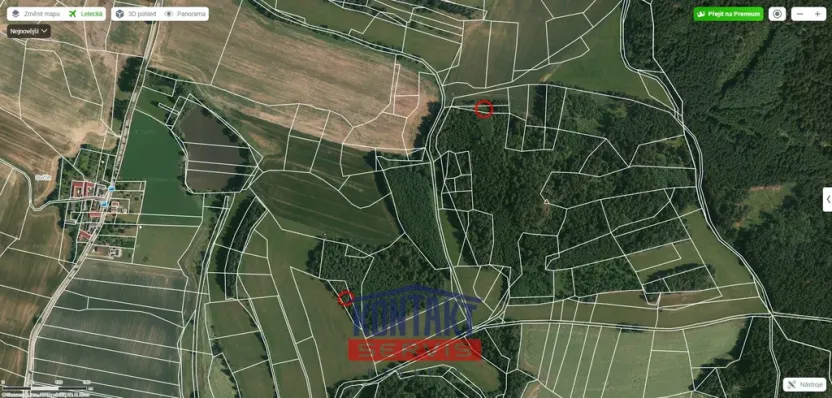 Prodej lesa, Čepřovice, 2819 m2