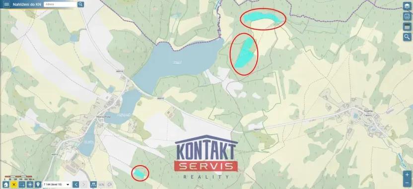 Prodej lesa, Studená - Horní Pole, 47225 m2