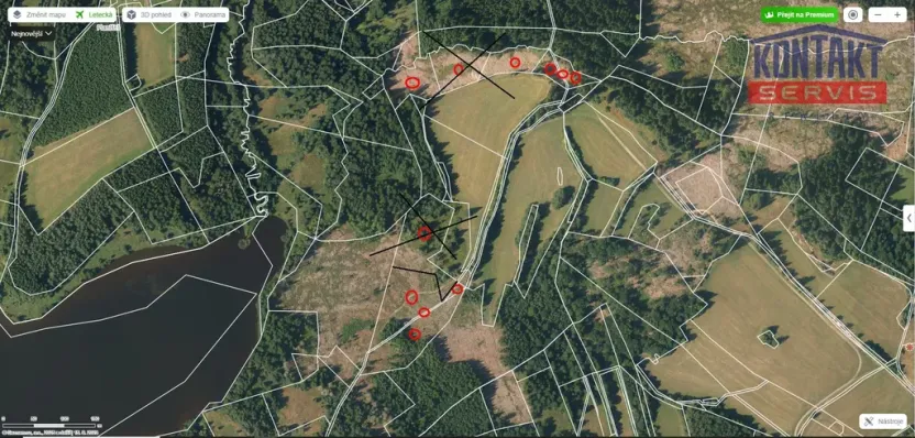 Prodej lesa, Studená - Horní Pole, 20620 m2