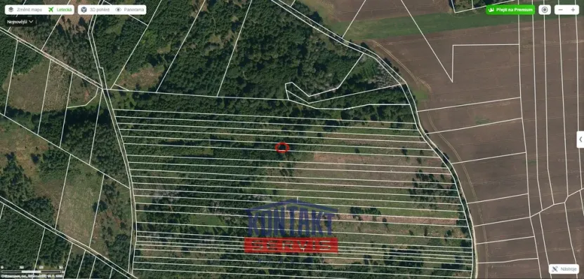 Prodej lesa, Jickovice, 32955 m2