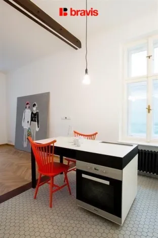 Pronájem bytu 1+kk, Brno - Stránice, Údolní, 32 m2